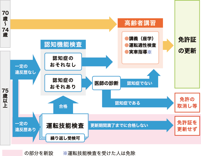 受験資格の特例と若年運転者期間の概要